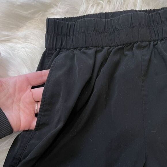 Lilla P Jogger Pants Size small black elastic waist polyethylene comfort cozy‎ - Picture 5 of 11